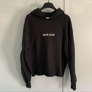 ✨Flash Sale✨Spiritual Gangster Give Love Hoodie Sweatshirt Size M